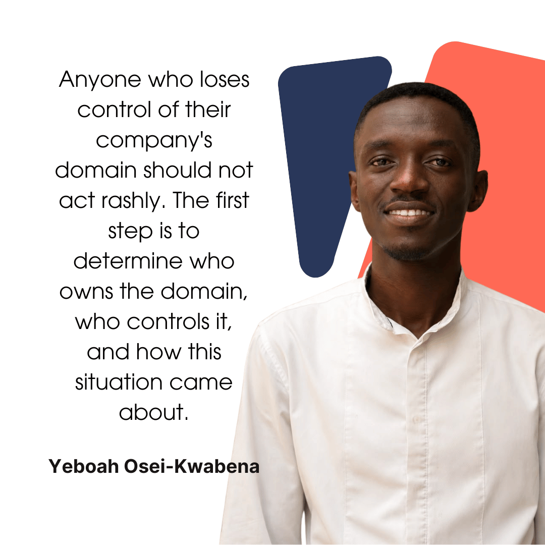 Yeboah Osei-Kwabena - Lost your Business website